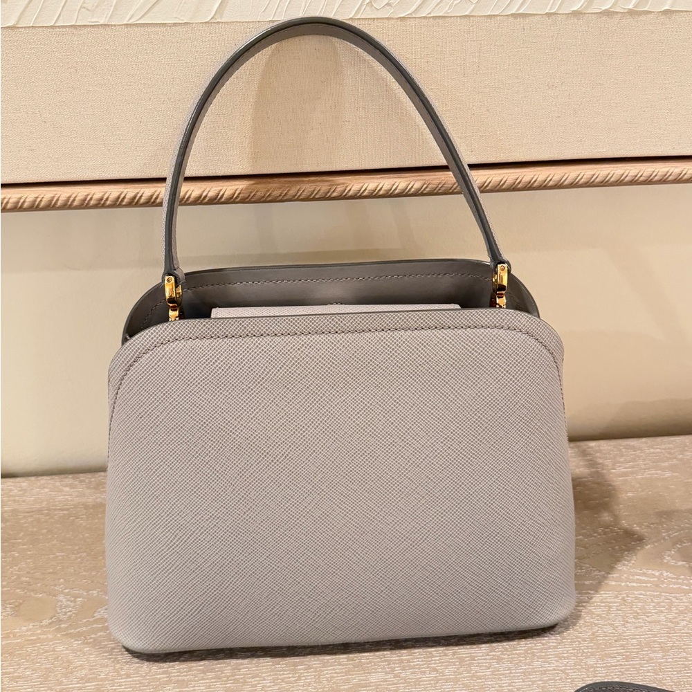 Prada Saffiano Matinee Medium Top Handle Bag - Picture 6 of 10